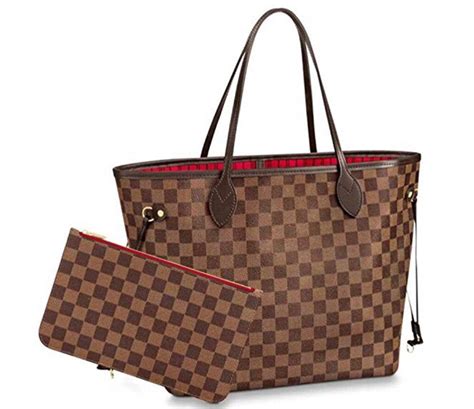 louis vuitton purse red and brown|louis vuitton brown checkered bag.